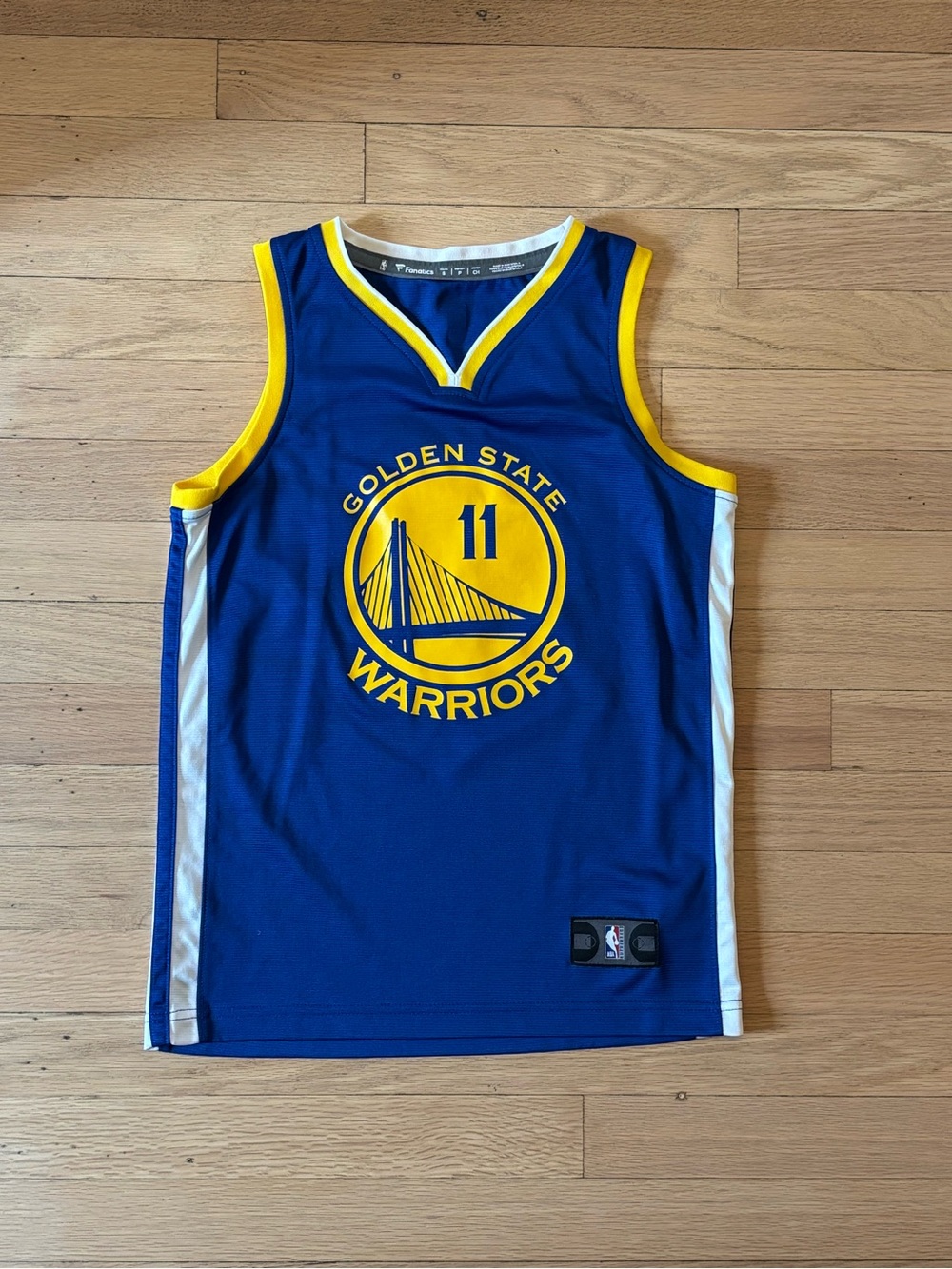 Fanatics Golden State Warriors Klay Thompson Basketball Jersey Kids